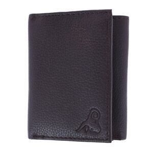 CTM Men's Leather Trifold Wallet